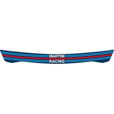 Martini Helmet Visor Strip - Visor  Sticker Car Helmet
