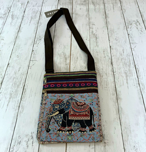 Metro woven elephant tapestry - metro,