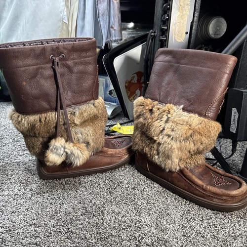 Manitobah mukluks snowy - manitobah, owl