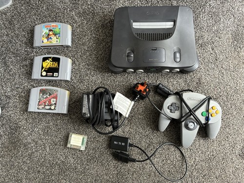 Nintendo n64 console - console, and