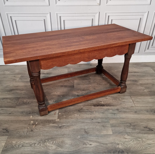 Antique wooden coffee table - wooden,