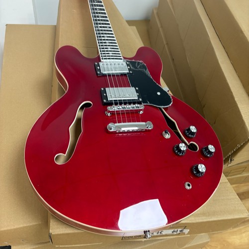 Semi hollow red electric - red,