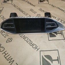 2014 PEUGEOT 308 HDI MK2 5DR 1.6 DISPLAY SCREEN WITH AIR VENT 9811486280