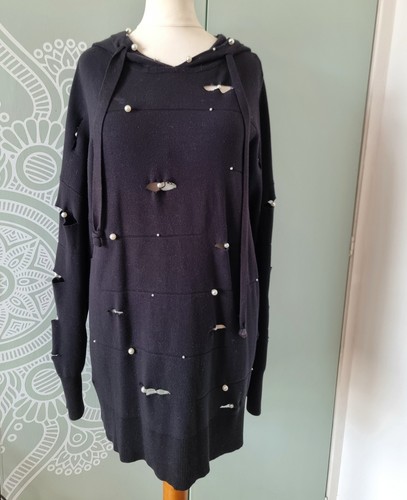 Zara black pearl embellished - pearl,
