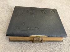 Heavy Victorian Photo Album Almost Full - 53 Images - Cabinet Cards - Cdvs