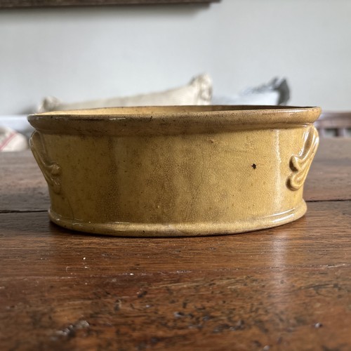 Antique yellow glazed - yellow-glazed, french