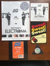 Daft Punk Bundle Electroma 2006 mini poster Chirashi flyers Japan Hologram