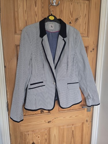 Womens navy white stripe - navy,