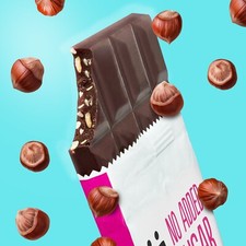 Diablo Dark Chocolate with Hazelnuts | With Sweetener | No Added Sugar | 85g