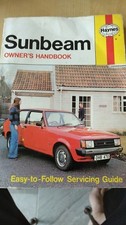 HAYNES  owners handbook/service guide Chrysler/Talbot Sunbeam number 470.