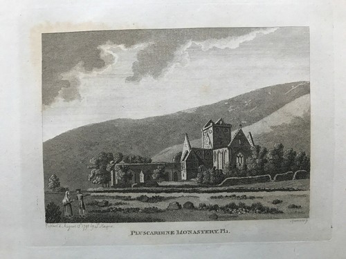 1790 antique print pluscarden - print;,