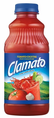 Clamato tomato cocktail with - tomato,