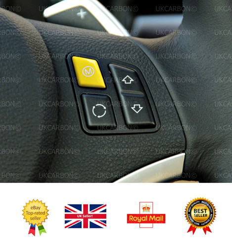Yellow steering wheel button - m,