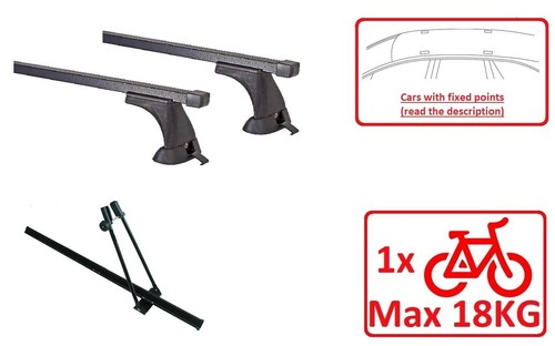 Set roof rack bike - +,