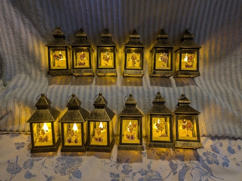 Led candle lanterns 12 - candle,