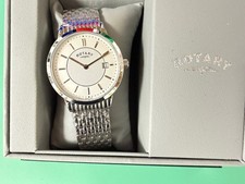 New Gents Rotary steel/ date