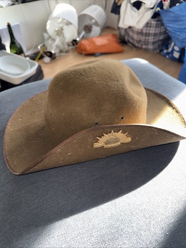 Wwii australian slouch hat - wwii,