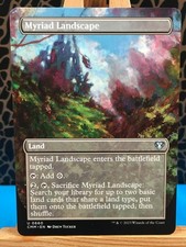 MTG - Myriad Landscape. Commander Masters. Borderless UnCommon - Colourless Land