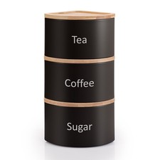 Stackable Canister Set of 3