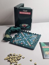 Vintage Pocket Scrabble Travel Edition – Magnetic Letters – Complete – VGC