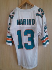 Miami Dolphins Vintage Dan Marino Jersey #13 1990s White NFL Large