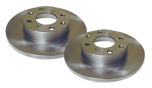 Brake discs front - brake, fits