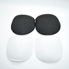 High Quality Shoulder Pads Cushions ✄ White + Black ✄ Small / Medium / Large ✄
