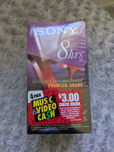Sony vhs 160vf hours - t-160vf,