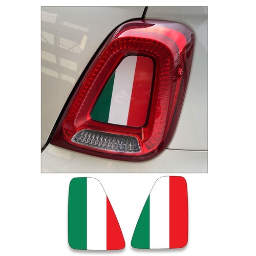 Rear light italian flag - rear,