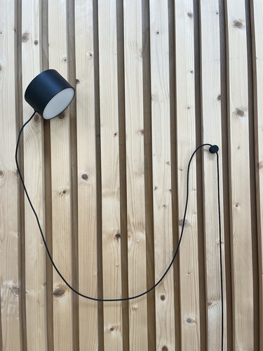 Muuto post wall lamp black - post,