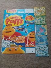 Sugar Puffs Cereal Packet And