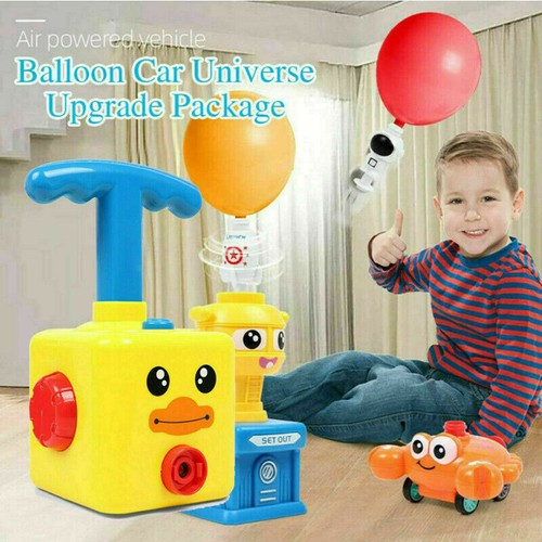Balloon powered car - powered,