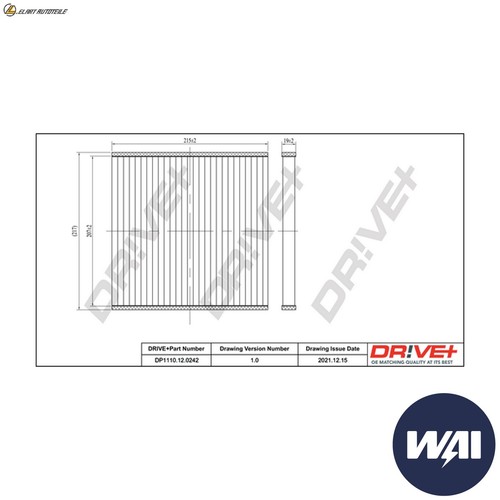 Interior air filter - air,