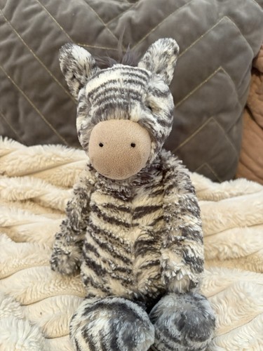 Jellycat zebra soft toy - soft,