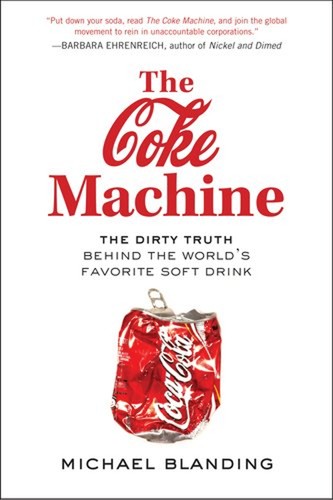 The coke machine dirty - :,