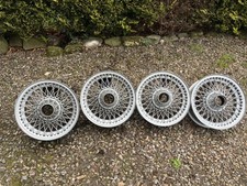 Jaguar 15x5 Wire Wheels Set of