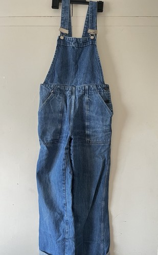 Vintage style denim dungarees - style,