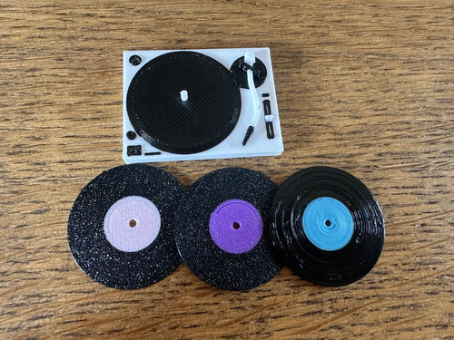 New miniature record - , player