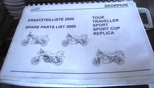 MZ TOUR - TRAVELLER - SPORT - SPORT CUP - REPLICA SPARE PARTS LIST MANUAL  2000