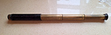 Vintage Denhill Venus 3 draw Brass Pocket Telescope. Boxed.