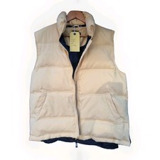 Vintage Puffa Gilet Yellow
