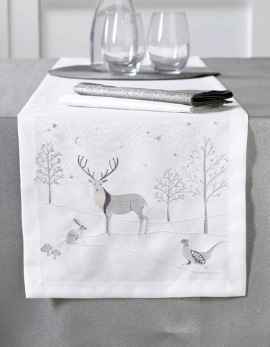 Walton stag embroidered - &, co