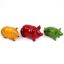 Wemyss pottery pig - pottery,