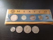 MEXICO 1965 COIN SET INCLUDING