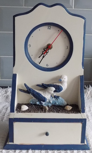Wooden nautical beach scene - beach,