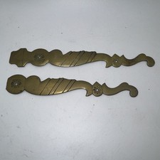 PAIR OF Antique brass