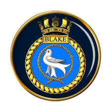 HMS Blake, Royal Navy Pin Badge