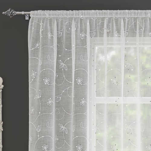 White ariana embroidered - ariana,