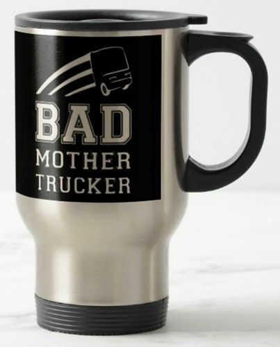 Travel mug bad mother - mug,