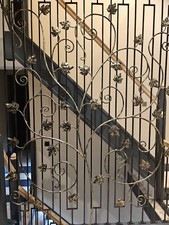 Metal stair railings panel - stair,